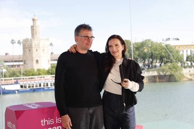Juliette Binoche poses in Seville on the occasion of the Seville Film Festival, Friday, November 14, 2025 Cordon Press 
