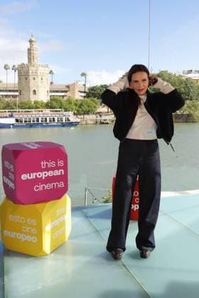 Juliette Binoche poses in Seville on the occasion of the Seville Film Festival, Friday, November 14, 2025 Cordon Press 