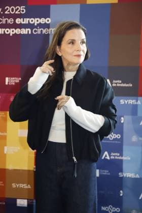 Juliette Binoche poses in Seville on the occasion of the Seville Film Festival, Friday, November 14, 2025 Cordon Press 