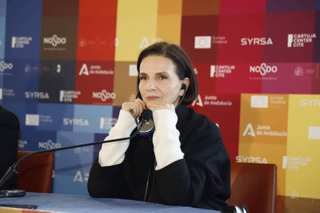 Juliette Binoche poses in Seville on the occasion of the Seville Film Festival, Friday, November 14, 2025 Cordon Press 