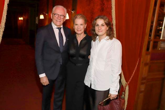 abb Palazzo Ruediger Grube, Cornelia Poletto, Paola Poletto at the premiere of Cornelia Poletto 10 Dinner Show PALAZZO Hier und Jetzt on 13 11 2025 in Hamburg Hamburg Germany