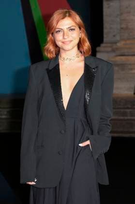 Federica Zacchia at the premiere of the Sky documentary Benetton Formula at Space Cinema Moderno Rome, 13 11 2025 Foto:xA.xM.xTinghinox xFuturexImagex benetton_5134