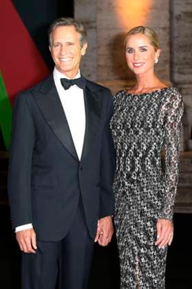 Alessandro Benetton and Gloria Tonon at the premiere of the Sky documentary Benetton Formula at Space Cinema Moderno Rome, 13 11 2025 Foto:xA.xM.xTinghinox xFuturexImagex benetton_5155