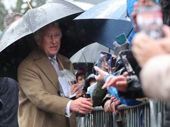 . 14 11 2025. Merthyr Tydfil, United Kingdom. King Charles III and Queen Camilla during a visit to Cyfarthfa Castle in Merthyr Tydfil, South wales, United Kingdom, as The King celebrated his 77th birthday.  xStephenxLockx xi-Imagesx IIM-26374-0013