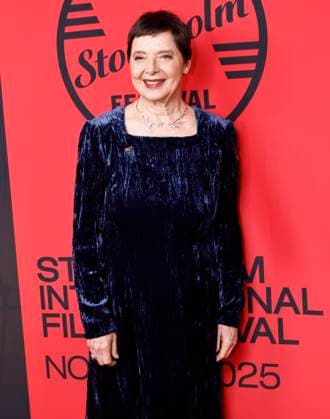 STOCKHOLM, SWEDEN 20251114 World star Isabella Rossellini on the red carpet when Blue Velvet is shown at Bio Skandia in Stockholm STOCKHOLM SWEDEN x12150x  Copyright: xCaisaxRasmussen TTx STOCKHOLMS FILMFESTIVAL OCH PRISCERMONI tShZ4m0OsIc