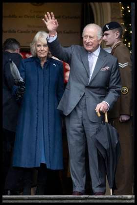 . 14 11 2025. Merthyr Tydfil, United Kingdom. King Charles III and Queen Camilla during a visit to Cyfarthfa Castle in Merthyr Tydfil, South Wales, United Kingdom, as The King celebrated his 77th birthday.  xStephenxLockx xi-Imagesx IIM-26374-0030