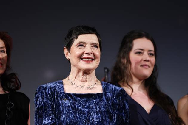 STOCKHOLM, SWEDEN 20251114 Isabella Rossellini during the Stockholm Film Festival Awards Ceremony at Rigoletto Cinema in Stockholm STOCKHOLM SWEDEN x12150x  Copyright: xCaisaxRasmussen TTx STOCKHOLMS FILMFESTIVAL OCH PRISCERMONI P1EzdyQY_iM