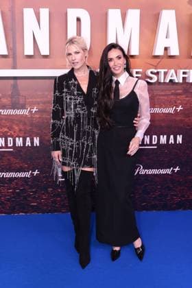 Ali Larter and Demi Moore at the premiere of season 2 of the series Landman Paramount at Zoo Palast on 14 11 2025 in Berlin Landman series premiere in Berlin