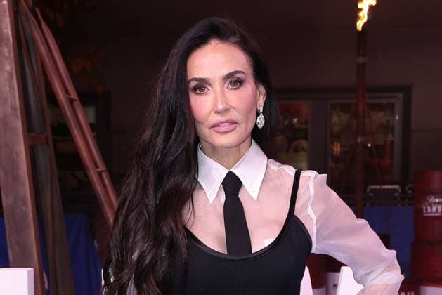 Demi Moore at the premiere of season 2 of the series Landman Paramount at Zoo Palast on 14 11 2025 in Berlin Landman series premiere in Berlin