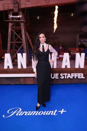 Demi Moore at the premiere of season 2 of the series Landman Paramount at Zoo Palast on 14 11 2025 in Berlin Landman series premiere in Berlin