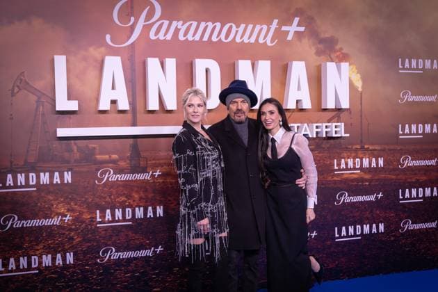 LANDMAN season 2 premiere Billy Bob Thornton Demi Moore Ali Larter European premiere of LANDMAN season 2 at the Zoo Palast cinema in Berlin Copyright: xEventpressxFuhrx