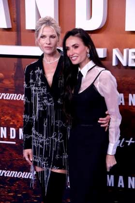 Landman , European premiere of season 2 at Zoo Palast, Berlin, 14 11 2025 Ali Larter and Demi Moore at the premiere of season 2 of the series Landman at Zoo Palast on 14 11 2025 in Berlin Berlin Zoo Palast Copyright: xAnitaxBuggex
