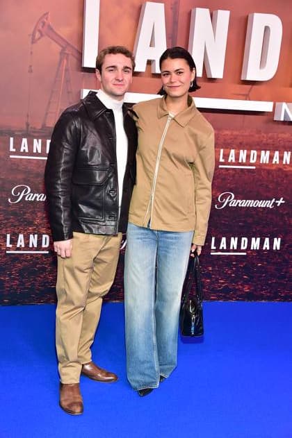 European premiere of landmann Luis Vorbach, Tomomi Themann Performers School of Magical Animals Arrival red carpet for the European premiere of landmann in berlin on 14 11,2025 Photopress Mueller
