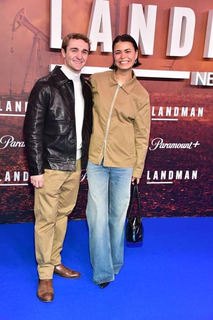 European premiere of landmann Luis Vorbach, Tomomi Themann Performers School of Magical Animals Arrival red carpet for the European premiere of landmann in berlin on 14 11,2025 Photopress Mueller
