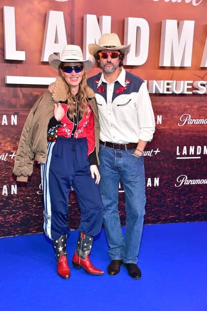 European premiere of landmann Evelyn Weigert, Tom Beck Arrival red carpet for the European premiere of landmann in berlin on 14 11,2025 Photopress Mueller