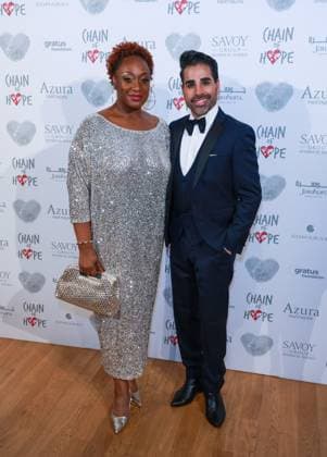 November 14, 2025, London, United Kingdom: Sandra Marvin and Dr Ranj Singh seen attending the Chain of Hope Gala Ball 2025 at the Natural History Museum in London London United Kingdom - ZUMAs197 20251114_aaa_s197_219 Copyright: xBrettxCovex