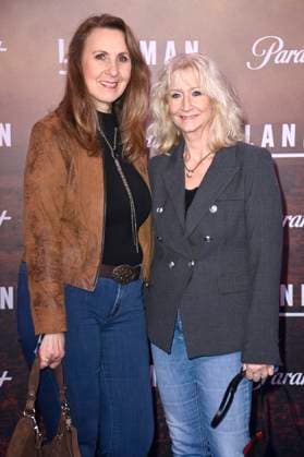 Manuela Schikorsky with companion at the European premiere of season 2 of the Paramount series Landman at Zoo Palast Berlin, 14 11 2025 Foto:xN.xKubelkax xFuturexImagex landman_berlin_5143