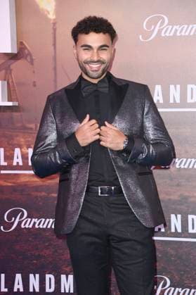 Younes Zarou at the European premiere of season 2 of the Paramount series Landman at Zoo Palast Berlin, 14 11 2025 Foto:xN.xKubelkax xFuturexImagex landman_berlin_5158