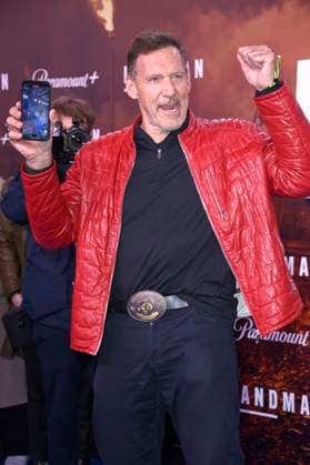 Ralf Moeller at the European premiere of season 2 of the Paramount series Landman at Zoo Palast Berlin, 14 11 2025 Foto:xN.xKubelkax xFuturexImagex landman_berlin_5166