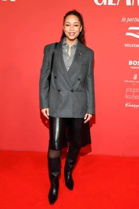 abb GlamourWomen Jenny Augusta on the red carpet at the 3 GLAMOUR WOMEN OF THE YEAR AWARD at The Ritz Carlton Hotel Berlin on 14 11 2025 in Berlin Berlin Germany