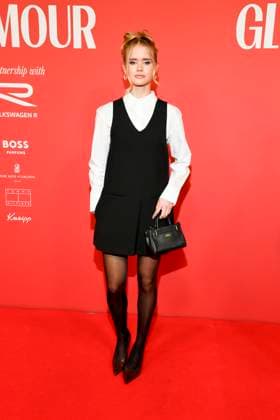 abb GlamourWomen Jule Jensen as a guest on the red carpet at the 3 GLAMOUR WOMEN OF THE YEAR AWARD at The Ritz Carlton Hotel Berlin on 14 11 2025 in Berlin Berlin Germany