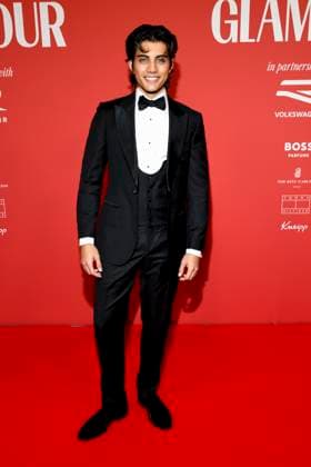 abb GlamourWomen Nic Kaufmann as a guest on the red carpet at the 3 GLAMOUR WOMEN OF THE YEAR AWARD at The Ritz Carlton Hotel Berlin on 14 11 2025 in Berlin Berlin Germany