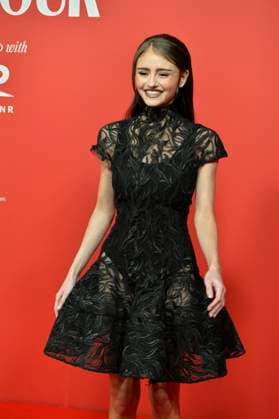 Leni Klum arriving at the third Glamour Women of the Year Awards at The Ritz Carlton Hotel in Berlin 14 11 2025
