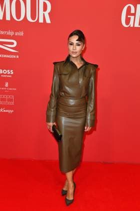 Nazan Eckes arriving at the third Glamour Women of the Year Awards at The Ritz Carlton Hotel in Berlin 14 11 2025