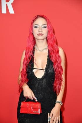 badmomzjay, real name Josy Napieray, arriving at the third Glamour Women of the Year Awards at The Ritz Carlton Hotel in Berlin 14 11 2025