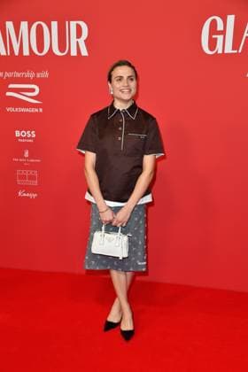 Mala Emde arriving at the third Glamour Women of the Year Awards at The Ritz Carlton Hotel in Berlin 14 11 2025