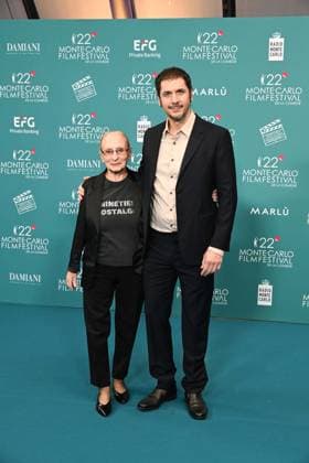 Monte Carlo, 22nd Monte Carlo Film Festival De La Comédie. Red carpet. Pictured: Elizabeth Missland, Gabriele Mainetti  Copyright: xManuelexMangiarottix xipa-agency.netx xComix xMangiarottix IPA_Agency_IPA67976266