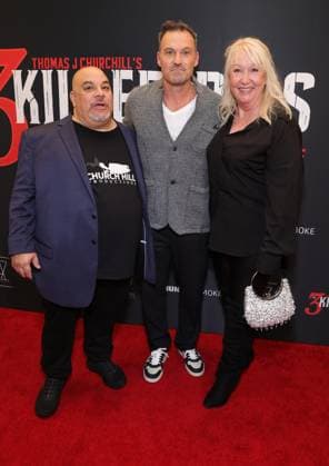 Los Angeles AFM special screening of The 3 Killer Pigs held at AMC Century City 15 Featuring: Thomas J. Churchill, Brian Austin Green, Aleksandra Zorich Hunt Where: Los Angeles, California, United States When: 14 Nov 2025 Credit: Faye s Vision Cover Images EDITORIAL USE ONLY. NOT FOR USE BY NEWSPAPERS BASED IN THE UK. Copyright: xx coverimg55269595