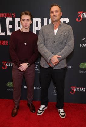 Los Angeles AFM special screening of The 3 Killer Pigs held at AMC Century City 15 Featuring: Samuel Pierce, Brian Austin Green Where: Los Angeles, California, United States When: 14 Nov 2025 Credit: Faye s Vision Cover Images EDITORIAL USE ONLY. NOT FOR USE BY NEWSPAPERS BASED IN THE UK. Copyright: xx coverimg55269602