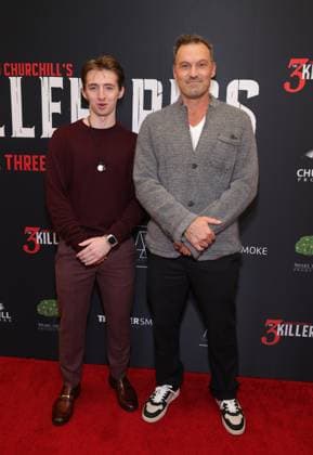 Los Angeles AFM special screening of The 3 Killer Pigs held at AMC Century City 15 Featuring: Samuel Pierce, Brian Austin Green Where: Los Angeles, California, United States When: 14 Nov 2025 Credit: Faye s Vision Cover Images EDITORIAL USE ONLY. NOT FOR USE BY NEWSPAPERS BASED IN THE UK. Copyright: xx coverimg55269604