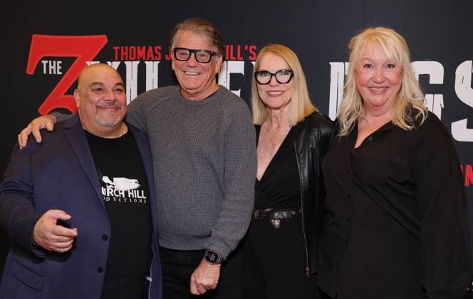 Los Angeles AFM special screening of The 3 Killer Pigs held at AMC Century City 15 Featuring: Thomas J. Churchill, Anson Williams, Jackie Gerken, Aleksandra Zorich Hunt Where: Los Angeles, California, United States When: 14 Nov 2025 Credit: Faye s Vision Cover Images EDITORIAL USE ONLY. NOT FOR USE BY NEWSPAPERS BASED IN THE UK. Copyright: xx coverimg55269550