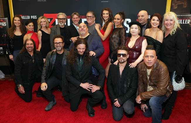 Los Angeles AFM special screening of The 3 Killer Pigs held at AMC Century City 15 Featuring: Cast Where: Los Angeles, California, United States When: 14 Nov 2025 Credit: Faye s Vision Cover Images EDITORIAL USE ONLY. NOT FOR USE BY NEWSPAPERS BASED IN THE UK. Copyright: xx coverimg55269579