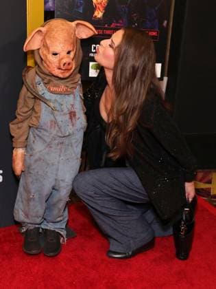 Los Angeles AFM special screening of The 3 Killer Pigs held at AMC Century City 15 Featuring: Adrienne Janic Where: Los Angeles, California, United States When: 14 Nov 2025 Credit: Faye s Vision Cover Images EDITORIAL USE ONLY. NOT FOR USE BY NEWSPAPERS BASED IN THE UK. Copyright: xx coverimg55269502