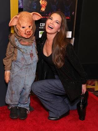 Los Angeles AFM special screening of The 3 Killer Pigs held at AMC Century City 15 Featuring: Adrienne Janic Where: Los Angeles, California, United States When: 14 Nov 2025 Credit: Faye s Vision Cover Images EDITORIAL USE ONLY. NOT FOR USE BY NEWSPAPERS BASED IN THE UK. Copyright: xx coverimg55269503