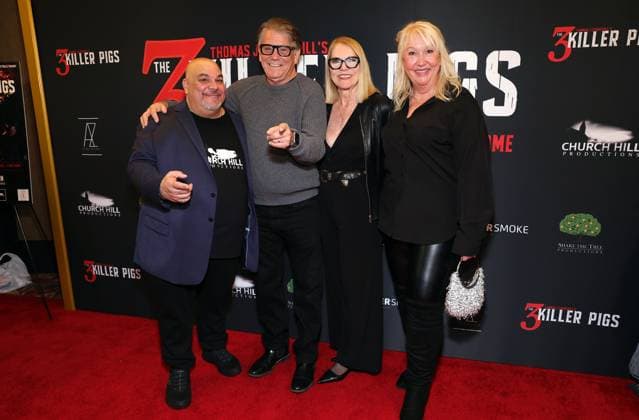 Los Angeles AFM special screening of The 3 Killer Pigs held at AMC Century City 15 Featuring: Thomas J. Churchill, Anson Williams, Jackie Gerken, Aleksandra Zorich Hunt Where: Los Angeles, California, United States When: 14 Nov 2025 Credit: Faye s Vision Cover Images EDITORIAL USE ONLY. NOT FOR USE BY NEWSPAPERS BASED IN THE UK. Copyright: xx coverimg55269548