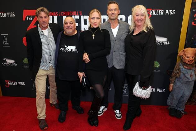 Los Angeles AFM special screening of The 3 Killer Pigs held at AMC Century City 15 Featuring: Thomas J. Churchill, Sharna Burgess, Brian Austin Green, Aleksandra Zorich Hunt Where: Los Angeles, California, United States When: 14 Nov 2025 Credit: Faye s Vision Cover Images EDITORIAL USE ONLY. NOT FOR USE BY NEWSPAPERS BASED IN THE UK. Copyright: xx coverimg55269321