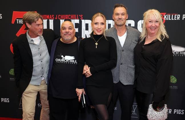 Los Angeles AFM special screening of The 3 Killer Pigs held at AMC Century City 15 Featuring: Thomas J. Churchill, Sharna Burgess, Brian Austin Green, Aleksandra Zorich Hunt Where: Los Angeles, California, United States When: 14 Nov 2025 Credit: Faye s Vision Cover Images EDITORIAL USE ONLY. NOT FOR USE BY NEWSPAPERS BASED IN THE UK. Copyright: xx coverimg55269322