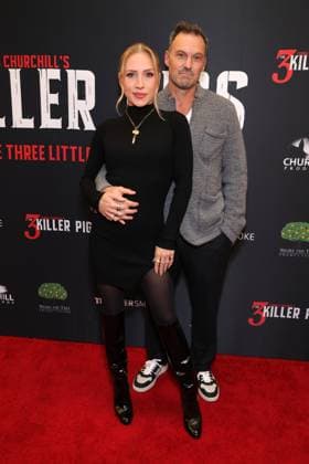 Los Angeles AFM special screening of The 3 Killer Pigs held at AMC Century City 15 Featuring: Sharna Burgess, Brian Austin Green Where: Los Angeles, California, United States When: 14 Nov 2025 Credit: Faye s Vision Cover Images EDITORIAL USE ONLY. NOT FOR USE BY NEWSPAPERS BASED IN THE UK. Copyright: xx coverimg55269326