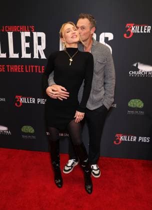 Los Angeles AFM special screening of The 3 Killer Pigs held at AMC Century City 15 Featuring: Sharna Burgess, Brian Austin Green Where: Los Angeles, California, United States When: 14 Nov 2025 Credit: Faye s Vision Cover Images EDITORIAL USE ONLY. NOT FOR USE BY NEWSPAPERS BASED IN THE UK. Copyright: xx coverimg55269329