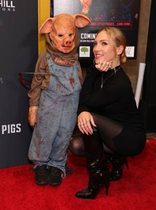 Los Angeles AFM special screening of The 3 Killer Pigs held at AMC Century City 15 Featuring: Sharna Burgess Where: Los Angeles, California, United States When: 14 Nov 2025 Credit: Faye s Vision Cover Images EDITORIAL USE ONLY. NOT FOR USE BY NEWSPAPERS BASED IN THE UK. Copyright: xx coverimg55269333