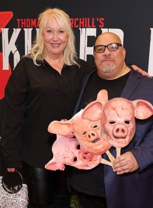 Los Angeles AFM special screening of The 3 Killer Pigs held at AMC Century City 15 Featuring: Aleksandra Zorich Hunt, Thomas J. Churchill Where: Los Angeles, California, United States When: 14 Nov 2025 Credit: Faye s Vision Cover Images EDITORIAL USE ONLY. NOT FOR USE BY NEWSPAPERS BASED IN THE UK. Copyright: xx coverimg55269347