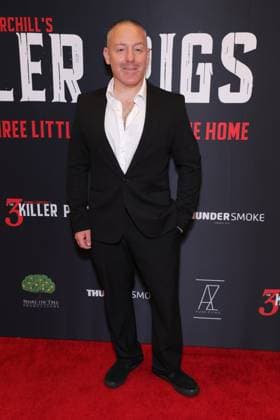 Los Angeles AFM special screening of The 3 Killer Pigs held at AMC Century City 15 Featuring: Louis Destefano Where: Los Angeles, California, United States When: 14 Nov 2025 Credit: Faye s Vision Cover Images EDITORIAL USE ONLY. NOT FOR USE BY NEWSPAPERS BASED IN THE UK. Copyright: xx coverimg55269352