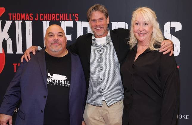 Los Angeles AFM special screening of The 3 Killer Pigs held at AMC Century City 15 Featuring: Thomas J. Churchill, William McNamara, Aleksandra Zorich Hunt Where: Los Angeles, California, United States When: 14 Nov 2025 Credit: Faye s Vision Cover Images EDITORIAL USE ONLY. NOT FOR USE BY NEWSPAPERS BASED IN THE UK. Copyright: xx coverimg55269385