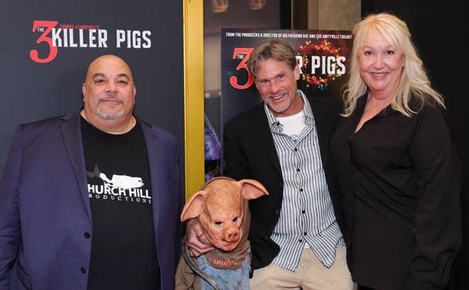 Los Angeles AFM special screening of The 3 Killer Pigs held at AMC Century City 15 Featuring: Thomas J. Churchill, William McNamara, Aleksandra Zorich Hunt Where: Los Angeles, California, United States When: 14 Nov 2025 Credit: Faye s Vision Cover Images EDITORIAL USE ONLY. NOT FOR USE BY NEWSPAPERS BASED IN THE UK. Copyright: xx coverimg55269388