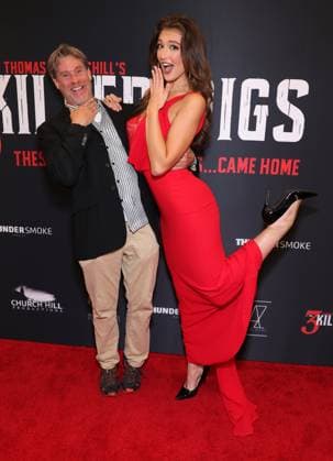 Los Angeles AFM special screening of The 3 Killer Pigs held at AMC Century City 15 Featuring: William McNamara, Rachel Pizzolato Where: Los Angeles, California, United States When: 14 Nov 2025 Credit: Faye s Vision Cover Images EDITORIAL USE ONLY. NOT FOR USE BY NEWSPAPERS BASED IN THE UK. Copyright: xx coverimg55269422