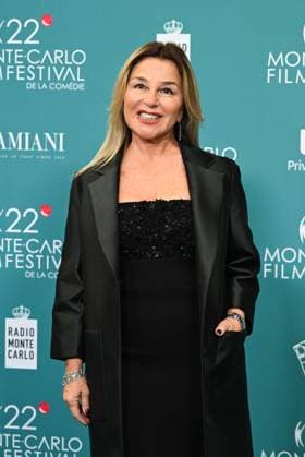 Monk, Italy: Monte Carlo, 22nd Monte Carlo Film Festival De La ComÃ die. Red carpet. Pictured: Manuela Ruosi Monk Italy  - ZUMAp169 20251114_zea_p169_585 Copyright: xManuelexMangiarottix